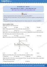 Đề thi học kì 1 KHTN 7 Chân trời sáng tạo - Đề số 6